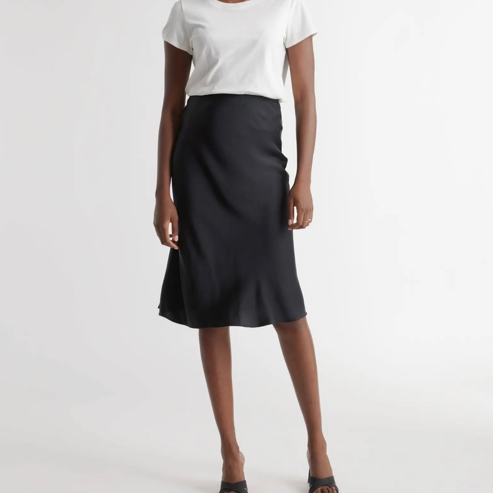 Quince Satin Skirt